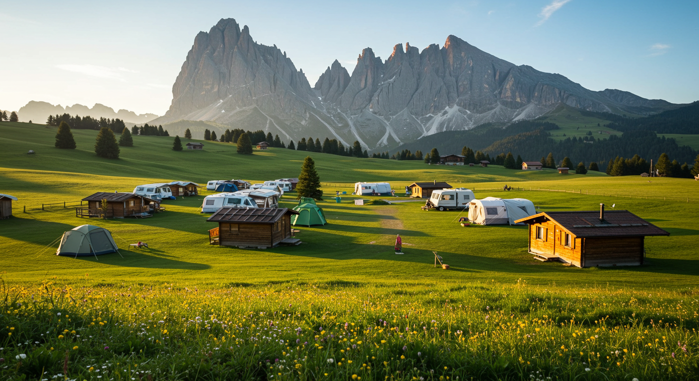 Camping in Italy